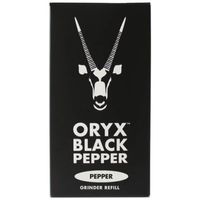 Oryx Black Peppercorns Grinder Refill